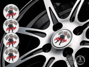 Wheel Rim Decal Logo Pro Sports Dynamic Design